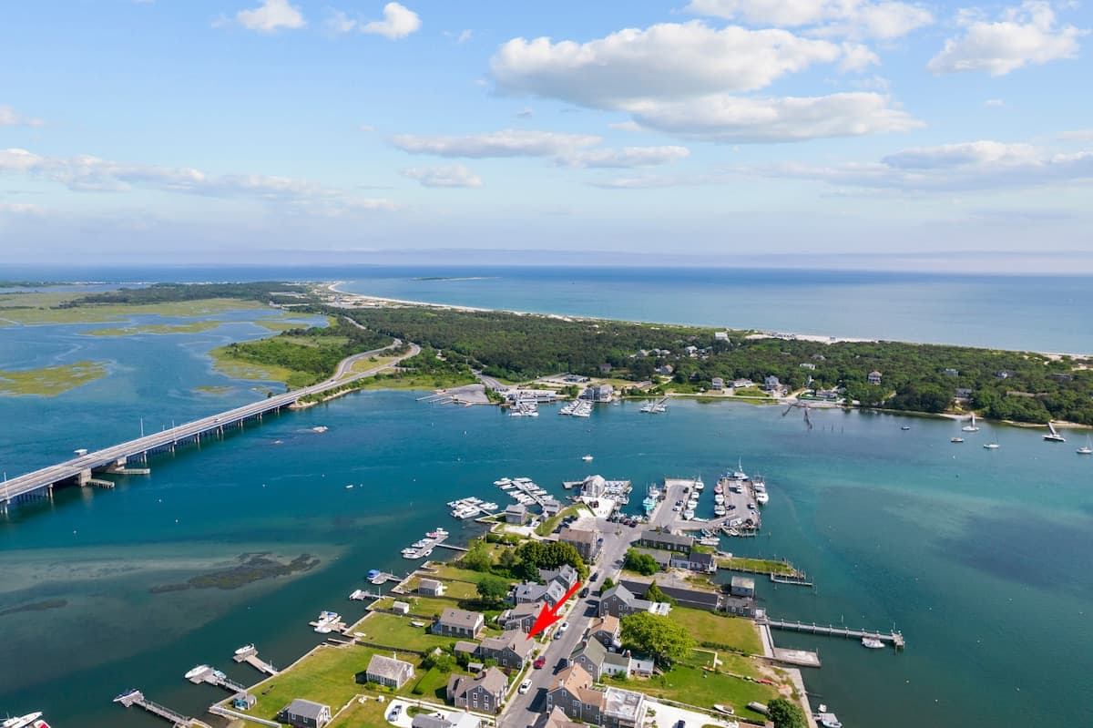 Westport Point harbor and village